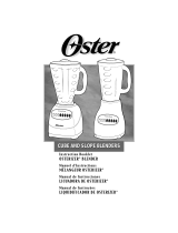 Sunbeam Osterizer Blender Manual de usuario