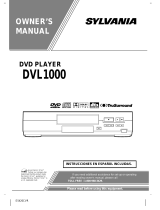 Sylvania DVL100A Manual de usuario