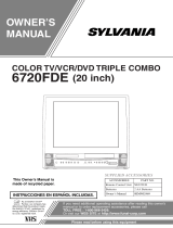 Sylvania 6720FDE Manual de usuario