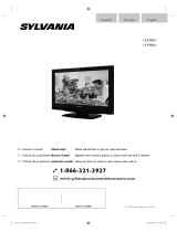 Sylvania Flat Panel Television LC190SL1 Manual de usuario