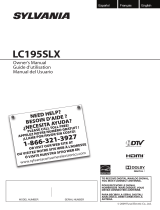 Sylvania LC195SLX Manual de usuario