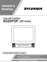 Sylvania 6520FDF Manual de usuario