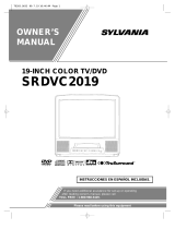 Sylvania SRDVC2019 Manual de usuario