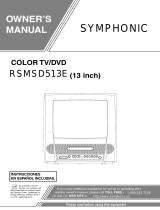 Symphonic MSD513E Manual de usuario