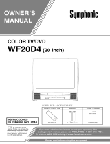 Magnavox TV DVD Combo WF20D4 Manual de usuario