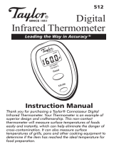 Taylor Thermometer 512 Manual de usuario