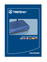 Trendnet Network Router TEW-450APB Manual de usuario