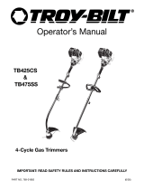 Troy-Bilt Trimmer TB425CS Manual de usuario