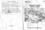 Rival Rice Cooker 4450 Manual de usuario