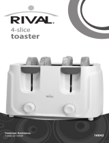 Rival Toaster 16042 Manual de usuario