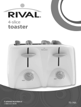 Rival Toaster TS-705 Manual de usuario