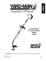 Yard-Man Trimmer YM25 Manual de usuario