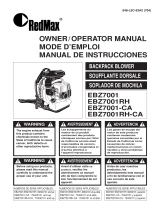 Zenoah Blower EBZ7001-CA Manual de usuario