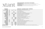 Xtant XTANT A1540 Manual de usuario