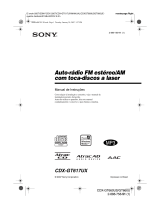 Sony CDX-GT617UX El manual del propietario
