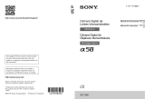 Sony SLT-A58 El manual del propietario