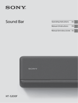 Sony HT-S100F Manual de usuario