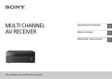 Sony STR-ZA1100ES Instrucciones de operación