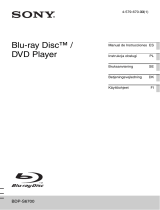 Sony BDP-S6700 Instrucciones de operación