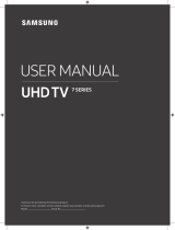 Samsung UE55RU7475U Manual de usuario