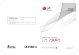 LG C550 Manual de usuario