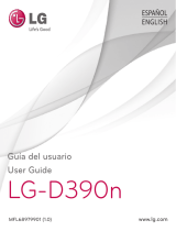 LG LGD390N.AHUNBK Manual de usuario