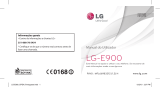 LG LGE900.ATIMBK Manual de usuario