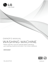 LG WFS1434ET El manual del propietario