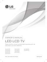 LG 47LS5700 El manual del propietario