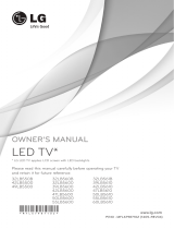LG 32LB560B Manual de usuario