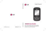 LG GB280.AALGOR Manual de usuario