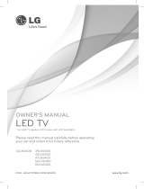 LG 39LN5400 El manual del propietario
