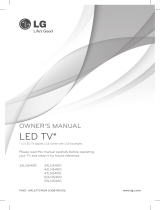LG 55LN5400 El manual del propietario