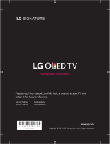 LG OLED65W8PSA Manual de usuario