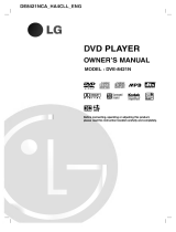 LG DVE-8421N El manual del propietario