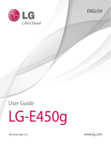 LG LGE450G.AUSCBK Manual de usuario