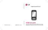 LG GT360.ACLPBK Manual de usuario