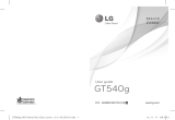 LG GT540G.ACNCBK Manual de usuario