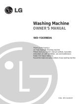 LG WD-15439BDA El manual del propietario