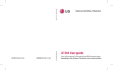LG GT360.ACLMAQ Manual de usuario