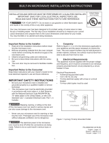 Frigidaire FPMO3077TF Guía de instalación