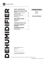 GE Dehumidifiers ADEL20, ADEL30, ADEL45 El manual del propietario