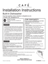 GE  CDT845P4NW2  Guía de instalación