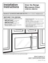GE JVM3162RJSS Guía de instalación