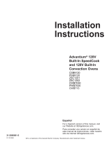 GE CSB9120SJSS Guía de instalación