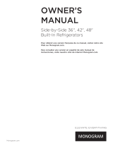 Monogram ZISB360DK El manual del propietario