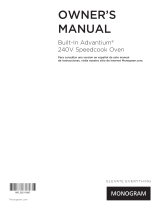 GE Monogram ZSC2201J1SS El manual del propietario