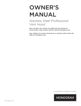 GE Monogram ZV48SSJSS El manual del propietario