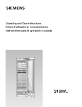 Siemens S18IW50NSP/01 Manual de usuario