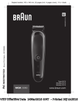 Braun MGK 3080 Manual de usuario